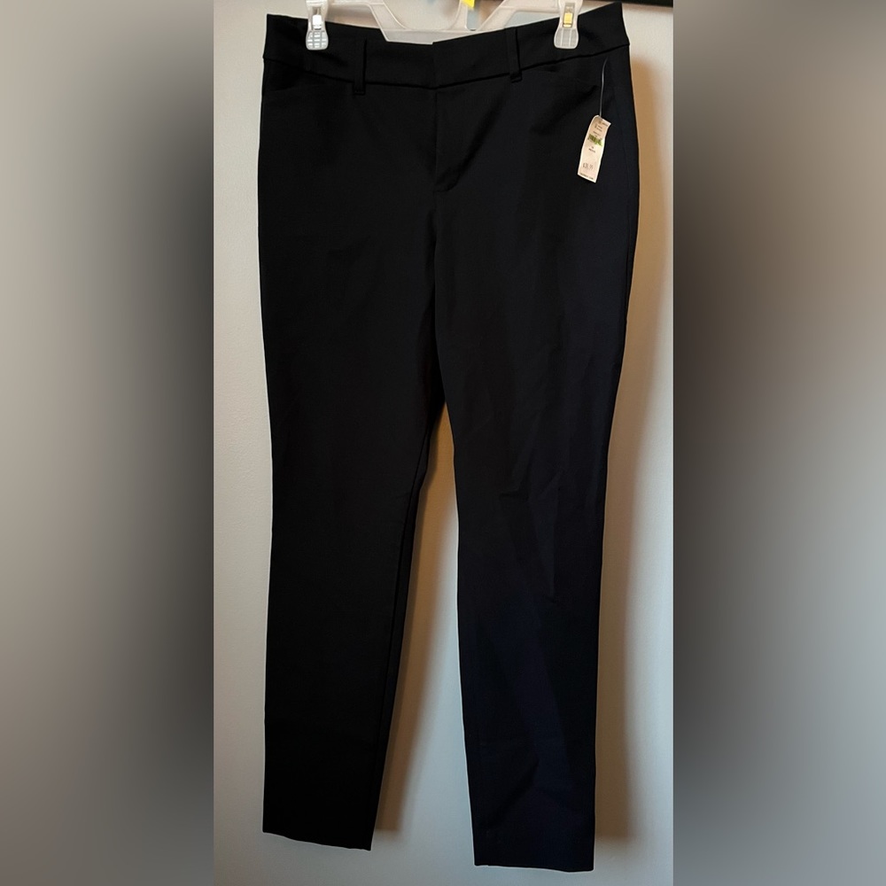 Black Women's Slim Ankle Pants
